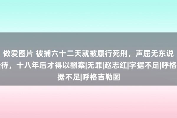 做爱图片 被捕六十二天就被履行死刑，声屈无东说念主接待，十八年后才得以翻案|无罪|赵志红|字据不足|呼格吉勒图